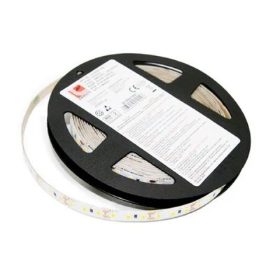 LED ταινία 5m λευκή αυτοκόλλητη με θερμό φως 3000K 12VDC 9.6W/m 2835 120LED/m στεγανή IP54 LED ταινία 5m λευκή αυτοκόλλητη με θερμό φως 3000K 12VDC 9.6W/m 2835 120LED/m στεγανή IP54