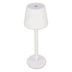 LED πορτατίφ PC επαναφορτιζόμενο CCT 3W USB 5VDC σε λευκό χρώμα IP44