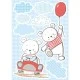 Διακοσμητικά αυτοκόλλητα τοίχου Funny Bears σε XL μέγεθος κατασκευασμένα από βινύλιο σε καρτέλα 20 τεμαχίων & εύκολη τοποθέτηση