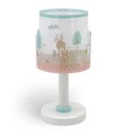 Παιδικό φωτιστικό επιτραπέζιο Loving Deer διπλού τοιχώματος κατάλληλο για συμπληρωματικό φωτισμό με ντουί Ε14x1 & φωσφορίζοντα μέρη στο σκοτάδι