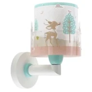 Παιδικό φωτιστικό απλίκα Loving Deer διπλού τοιχώματος με ντουί Ε27x1 κατάλληλο για γενικό ή συμπληρωματικό φωτισμό & διάβασμα
