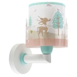 Παιδικό φωτιστικό απλίκα Loving Deer διπλού τοιχώματος με ντουί Ε27x1 κατάλληλο για γενικό ή συμπληρωματικό φωτισμό & διάβασμα