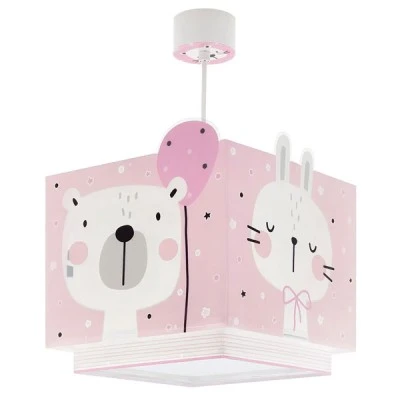 Παιδικό κρεμαστό φωτιστικό Baby JunglePink διπλού τοιχώματος με ντουί Ε27x1 φωσφορίζοντα μέρη & ανεξίτηλη εκτύπωση χρωμάτων Παιδικό κρεμαστό φωτιστικό Baby JunglePink διπλού τοιχώματος με ντουί Ε27x1 φωσφορίζοντα μέρη & ανεξίτηλη εκτύπωση χρωμάτων