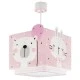 Παιδικό κρεμαστό φωτιστικό Baby JunglePink διπλού τοιχώματος με ντουί Ε27x1 φωσφορίζοντα μέρη & ανεξίτηλη εκτύπωση χρωμάτων Παιδικό κρεμαστό φωτιστικό Baby JunglePink διπλού τοιχώματος με ντουί Ε27x1 φωσφορίζοντα μέρη & ανεξίτηλη εκτύπωση χρωμάτων