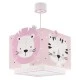 Παιδικό κρεμαστό φωτιστικό Baby JunglePink διπλού τοιχώματος με ντουί Ε27x1 φωσφορίζοντα μέρη & ανεξίτηλη εκτύπωση χρωμάτων Παιδικό κρεμαστό φωτιστικό Baby JunglePink διπλού τοιχώματος με ντουί Ε27x1 φωσφορίζοντα μέρη & ανεξίτηλη εκτύπωση χρωμάτων