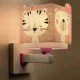Παιδικό φωτιστικό απλίκα Baby Jungle Pink διπλού τοιχώματος με ντουί Ε27x1 με ανεξίτηλη εκτύπωση χρωμάτων Παιδικό φωτιστικό απλίκα Baby Jungle Pink διπλού τοιχώματος με ντουί Ε27x1 με ανεξίτηλη εκτύπωση χρωμάτων