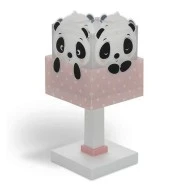 Παιδικό φωτιστικό επιτραπέζιο Panda Pink ντουί Ε14x1 κατάλληλο για συμπληρωματικό φωτισμό & ανεξίτηλη εκτύπωση χρωμάτων