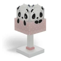 Παιδικό φωτιστικό επιτραπέζιο Panda Pink ντουί Ε14x1 κατάλληλο για συμπληρωματικό φωτισμό & ανεξίτηλη εκτύπωση χρωμάτων