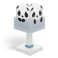 Παιδικό φωτιστικό απλίκα Panda Blue τοίχου με ντουί Ε27x1 κατάλληλο για συμπληρωματικό φωτισμό & διάβασμα διπλού τοιχώματος 