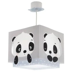 Παιδικό φωτιστικό οροφής κρεμαστό Panda Blue με ντουί Ε27x1 διπλού τοιχώματος & μαγικά φωσφορίζοντα μέρη στο σκοτάδι Παιδικό φωτιστικό οροφής κρεμαστό Panda Blue με ντουί Ε27x1 διπλού τοιχώματος & μαγικά φωσφορίζοντα μέρη στο σκοτάδι