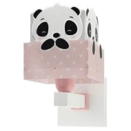 Παιδικό φωτιστικό Panda Pink απλίκα τοίχου διπλού τοιχώματος με ντουί Ε27x1 κατάλληλο για συμπληρωματικό φωτισμό & διάβασμα Παιδικό φωτιστικό Panda Pink απλίκα τοίχου διπλού τοιχώματος με ντουί Ε27x1 κατάλληλο για συμπληρωματικό φωτισμό & διάβασμα