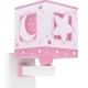 Παιδικό φωτιστικό απλίκα τοίχου Moonlight Pink με ντουί Ε27x1 με ανεξίτηλη εκτύπωση χρωμάτων στα τοιχώματα Παιδικό φωτιστικό απλίκα τοίχου Moonlight Pink με ντουί Ε27x1 με ανεξίτηλη εκτύπωση χρωμάτων στα τοιχώματα