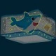 Παιδικό φωτιστικό οροφής πλαφονιέρα Little Shark με ντουί E27 x 2 με φωσφορίζοντα στο σκοτάδι εξωτερικά μέρη & ανάρτηση click & go Παιδικό φωτιστικό οροφής πλαφονιέρα Little Shark με ντουί E27 x 2 με φωσφορίζοντα στο σκοτάδι εξωτερικά μέρη & ανάρτηση click & go