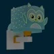 Παιδικό φωτιστικό απλίκα τοίχου Little Owl διπλού τοιχώματος με ντουί Ε27x1 max 15W κατάλληλο για συμπληρωματικό φωτισμό & διάβασμα Παιδικό φωτιστικό απλίκα τοίχου Little Owl διπλού τοιχώματος με ντουί Ε27x1 max 15W κατάλληλο για συμπληρωματικό φωτισμό & διάβασμα
