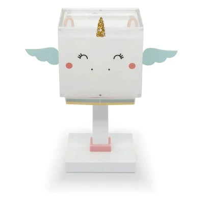 Παιδικό φωτιστικό επιτραπέζιο Little Unicorn διπλού τοιχώματος με διακόπτη on/off φωτισμό με ντουί Ε14x1 & φωσφορίζοντα μέρη στο σκοτάδι Παιδικό φωτιστικό επιτραπέζιο Little Unicorn διπλού τοιχώματος με διακόπτη on/off φωτισμό με ντουί Ε14x1 & φωσφορίζοντα μέρη στο σκοτάδι