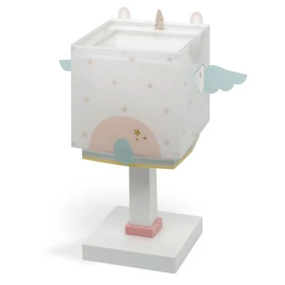 Παιδικό φωτιστικό επιτραπέζιο Little Unicorn διπλού τοιχώματος με διακόπτη on/off φωτισμό με ντουί Ε14x1 & φωσφορίζοντα μέρη στο σκοτάδι Παιδικό φωτιστικό επιτραπέζιο Little Unicorn διπλού τοιχώματος με διακόπτη on/off φωτισμό με ντουί Ε14x1 & φωσφορίζοντα μέρη στο σκοτάδι