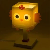 Παιδικό φωτιστικό κομοδίνου Little Chicken με ντουί Ε14x1 κατάλληλο για συμπληρωματικό φωτισμό & ανεξίτηλη εκτύπωση χρωμάτων