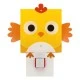 Παιδικό φωτιστικό απλίκα Little Chicken τοίχου με ντουί Ε27x1 κατάλληλο για συμπληρωματικό φωτισμό & διάβασμα διπλού τοιχώματος 