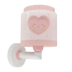 Παιδικό φωτιστικό απλίκα  τοίχου Baby Dreams Pink  διπλού τοιχώματος με ντουί Ε27x1  κατάλληλο για συμπληρωματικό φωτισμό & διάβασμα