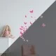 Φωσφορίζοντα διακοσμητικά αυτοκόλλητα τοίχου Butterflies Small μέγεθος συσκευασία με 2 καρτέλες