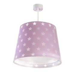 Παιδικό φωτιστικό Stars Lilac οροφής με ντουί E27x1 με φωσφορίζοντα στο σκοτάδι εξωτερικά μέρη ιδανικό για γενικό φωτισμό Παιδικό φωτιστικό Stars Lilac οροφής με ντουί E27x1 με φωσφορίζοντα στο σκοτάδι εξωτερικά μέρη ιδανικό για γενικό φωτισμό