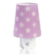 Παιδικό φωτιστικό νυκτός Stars Lilac πρίζας με ντουί Ε14x1 ιδανικό για ύπνο & ανεξίτηλη εκτύπωση χρωμάτων στα τοιχώματα Παιδικό φωτιστικό νυκτός Stars Lilac πρίζας με ντουί Ε14x1 ιδανικό για ύπνο & ανεξίτηλη εκτύπωση χρωμάτων στα τοιχώματα