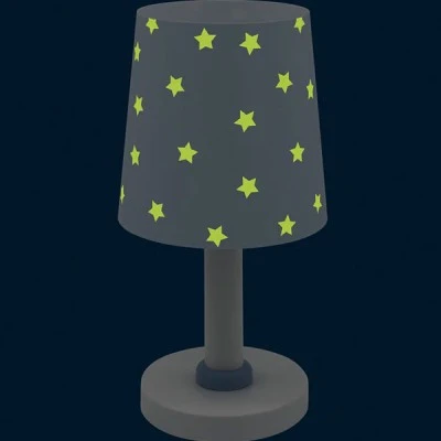 Παιδικό φωτιστικό κομοδίνου Starlight Blue με ντουί Ε14x1 κατάλληλο για συμπληρωματικό φωτισμό & φωσφορίζοντα μέρη στο σκοτάδι