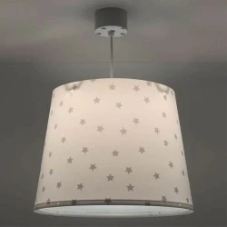 Παιδικό κρεμαστό φωτιστικό Starlight White με ντουί Ε27x1 φωσφορίζοντα μαγικά μέρη στο σκοτάδι & κιτ ανάρτησης ρυθμιζόμενο