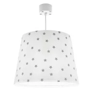 Παιδικό κρεμαστό φωτιστικό Starlight White με ντουί Ε27x1 φωσφορίζοντα μαγικά μέρη στο σκοτάδι & κιτ ανάρτησης ρυθμιζόμενο
