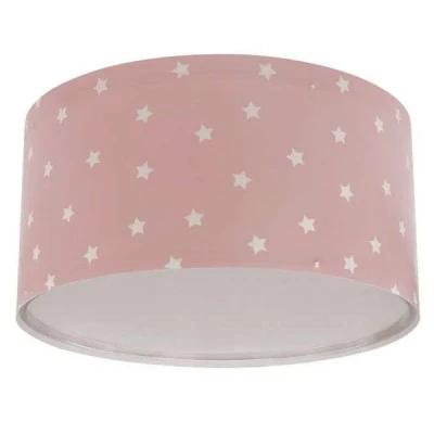 Παιδικό φωτιστικό Starlight Pink πλαφονιέρα με ντουί Ε27x2 ιδανικό για γενικό φωτισμό & με ανεξίτηλη εκτύπωση σε διάφανο υλικό διπλού τοιχώματος Παιδικό φωτιστικό Starlight Pink πλαφονιέρα με ντουί Ε27x2 ιδανικό για γενικό φωτισμό & με ανεξίτηλη εκτύπωση σε διάφανο υλικό διπλού τοιχώματος