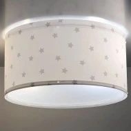 Παιδικό φωτιστικό οροφής Starlight White με ντουί E27x2 με φωσφορίζοντα στο σκοτάδι εξωτερικά μέρη & κιτ ανάρτησης τύπου click Παιδικό φωτιστικό οροφής Starlight White με ντουί E27x2 με φωσφορίζοντα στο σκοτάδι εξωτερικά μέρη & κιτ ανάρτησης τύπου click