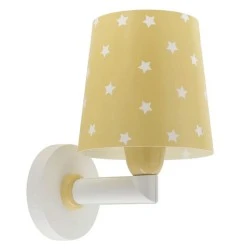 Παιδικό φωτιστικό απλίκα Starlight Yellow τοίχου με ντουί Ε27x1 κατάλληλο για συμπληρωματικό φωτισμό & διάβασμα διπλού τοιχώματος Παιδικό φωτιστικό απλίκα Starlight Yellow τοίχου με ντουί Ε27x1 κατάλληλο για συμπληρωματικό φωτισμό & διάβασμα διπλού τοιχώματος