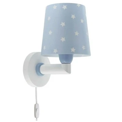 Παιδικό φωτιστικό απλίκα Starlight Blue κατάλληλο για συμπληρωματικό φωτισμό & διάβασμα με ντουί Ε27x1 max 15W