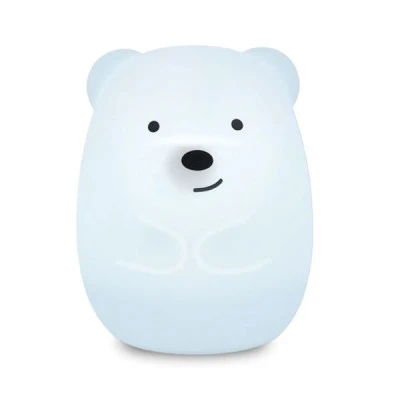 Παιδικό φωτιστικό νυκτός φορητό Bear mini light LED με δυνατότητα εναλλαγής RGBW - χρονοδιακόπτη και μεγάλη αυτονομία IP20