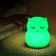 Παιδικό φωτιστικό νυκτός φορητό Owl mini light LED με δυνατότητα εναλλαγής του φωτός αυτονομία έως 30 ώρες και χρονοδιακόπτη