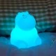 Παιδικό φωτιστικό νυκτός φορητό hippo mini light LED με δυνατότητα εναλλαγής του φωτός με χρονοδιακόπτη IP20