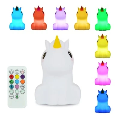Παιδικό φωτιστικό νυκτός Unicorn mini light LED φορητό USB φόρτιση με δυνατότητα εναλλαγής - χρονοδιακόπτη & αυτονομία λειτουργίας 30 ώρες