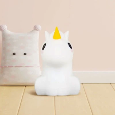 Παιδικό φωτιστικό νυκτός Unicorn mini light LED φορητό USB φόρτιση με δυνατότητα εναλλαγής - χρονοδιακόπτη & αυτονομία λειτουργίας 30 ώρες