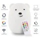 Παιδικό φωτιστικό νυκτός φορητό Elephant mini light LED με δυνατότητα εναλλαγής απόχρωσης φωτός IP20 με αυτονομία έως 30 ώρες