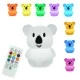 Παιδικό φορητό φωτιστικό νυκτός Koala mini light LED 3000k + RGBW με αυτονομία λειτουργίας έως 30 ώρες & χρονοδιακόπτη Παιδικό φορητό φωτιστικό νυκτός Koala mini light LED 3000k + RGBW με αυτονομία λειτουργίας έως 30 ώρες & χρονοδιακόπτη