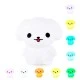 Παιδικό φωτιστικό νυκτός φορητό Dog mini light LED με δυνατότητα εναλλαγής και τηλεχειριστήριο πολλαπλών λειτουργιών IP20 Παιδικό φωτιστικό νυκτός φορητό Dog mini light LED με δυνατότητα εναλλαγής και τηλεχειριστήριο πολλαπλών λειτουργιών IP20