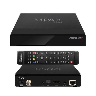 Υβριδικός δορυφορικός δέκτης AMIKO MIRAX HIS-2000 ανάλυση Full HD & αποκωδικοποίηση H.265/HEVC Υβριδικός δορυφορικός δέκτης AMIKO MIRAX HIS-2000 ανάλυση Full HD & αποκωδικοποίηση H.265/HEVC