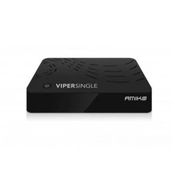 Δορυφορικός δέκτης ΑΜΙΚΟ VIPER SINGLE OTT/ENIGMA 2 με ενσωματωμένο WiFi