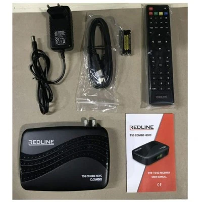 Δέκτης REDLINE T50 Combo Full High Definition με WIFI & δυνατότητα αυτόματης και χειροκίνητης ανίχνευσης καναλιών