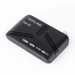 Δορυφορικός δέκτης REDLINE S50 DVB-S2 Full HD 1080p με HDMI USB Ethernet, εγγραφή PVR και Timeshift