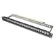 Patch Panel ARLI για RACK 19″ ιντσών 1140 24 θυρών με στιβαρό μεταλλικό περίβλημα