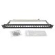 Patch Panel ARLI για RACK 19″ ιντσών 1140 24 θυρών με στιβαρό μεταλλικό περίβλημα
