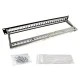 Patch Panel ARLI για RACK 19″ ιντσών 1140 24 θυρών με στιβαρό μεταλλικό περίβλημα