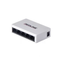 Network Switch REDLINE 5 θυρών για διαμοιρασμό σήματος τσε 5 διαφορετικές θύρες LAN