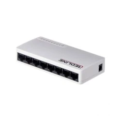 Network Switch REDLINE 8ports RL-1008M μοιράζει το σήμα του δικτύου σε 8 διαφορετικές θύρες LAN